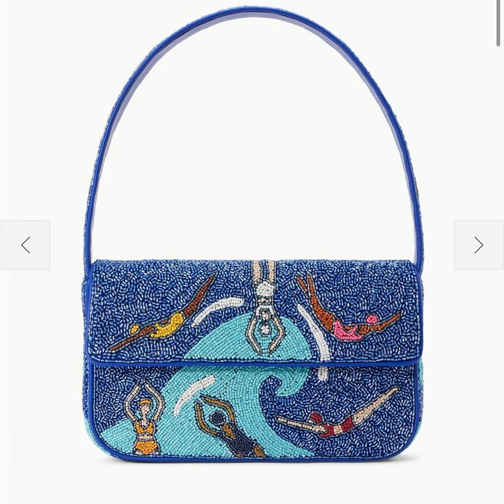STAUD TOMMY BEADED BAG SWIMMERS